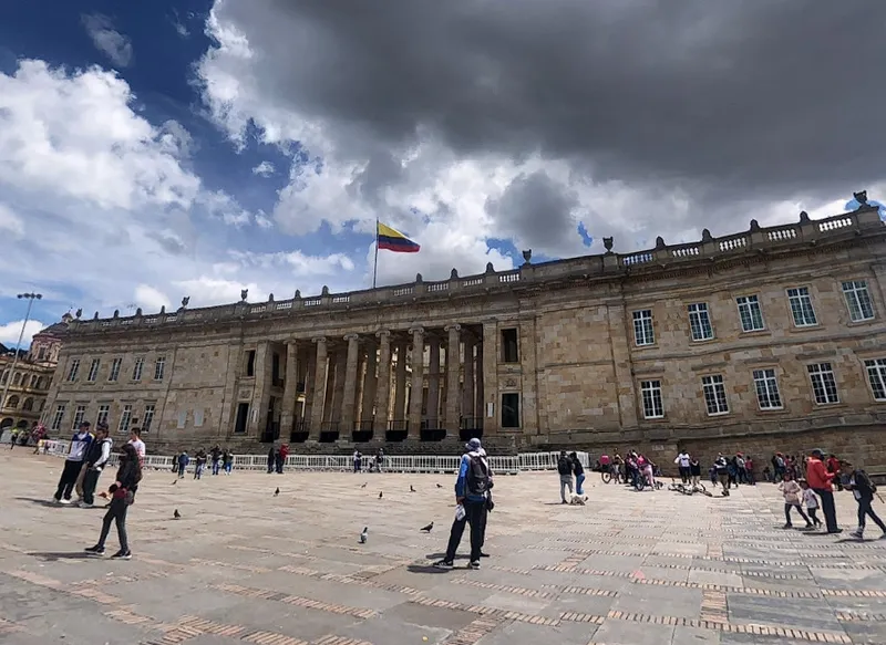 Plaza de Bolívar en La Candelaria, Bogotá